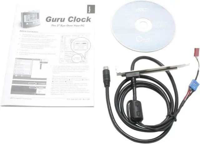Alt view image 6 of 7 - ABIT Model Guru Clock (GC-03) Display Panel