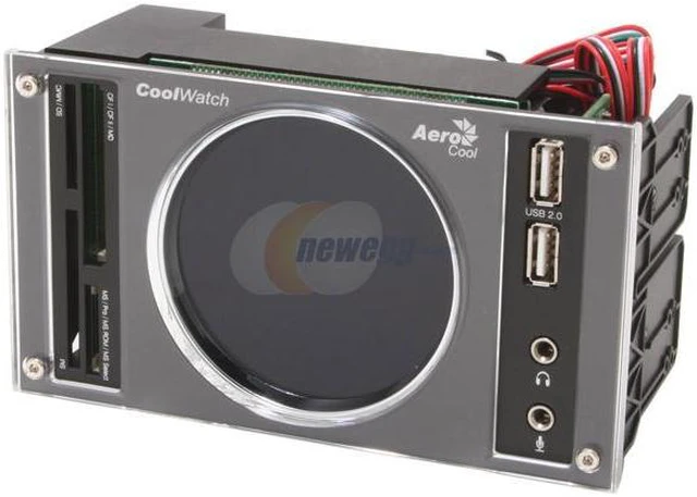 Main image of Large LCD Display Control Panel with 20-in-1 Card reader