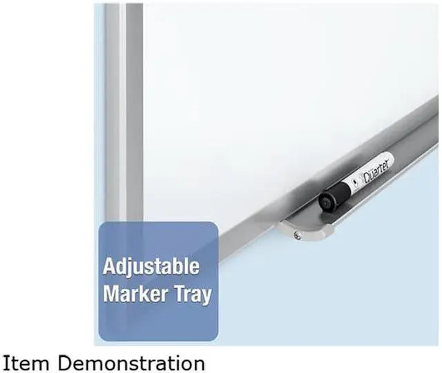 Alt view image 4 of 4 - Classic Magnetic Whiteboard, 60 X 36, Silver Frame