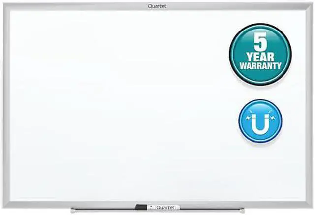 Alt view image 2 of 4 - Classic Magnetic Whiteboard, 60 X 36, Silver Frame