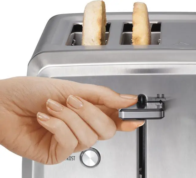 Alt view image 5 of 6 - Hamilton Beach Stainless Steel Silver 4 slot Toaster 8.25 in. H x 12.38 in. W x 12 in. D - Total Qty: 1