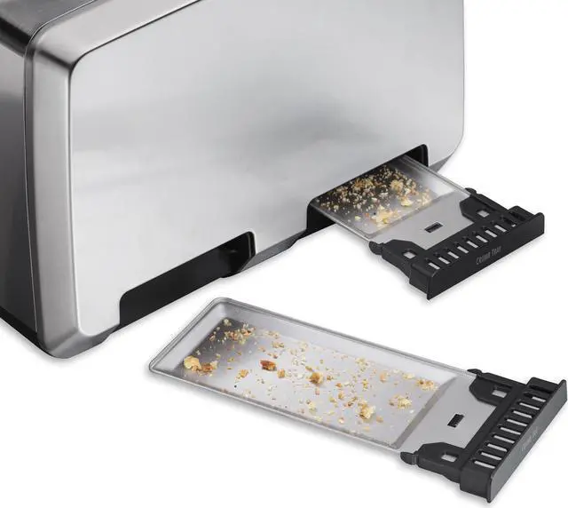 Alt view image 6 of 6 - Hamilton Beach Stainless Steel Silver 4 slot Toaster 8.25 in. H x 12.38 in. W x 12 in. D - Total Qty: 1