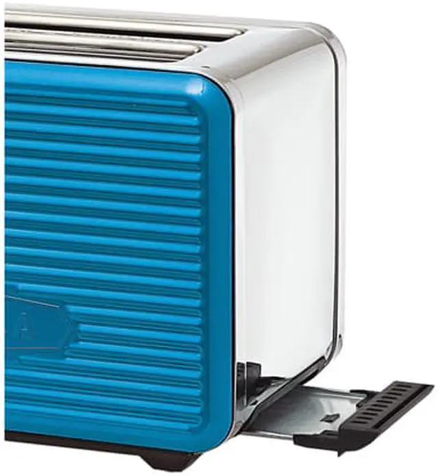 Alt view image 2 of 3 - Bella BLA14095 Teal Linea Collection 2-Slice Toaster with Extra Wide Slot, Color Teal