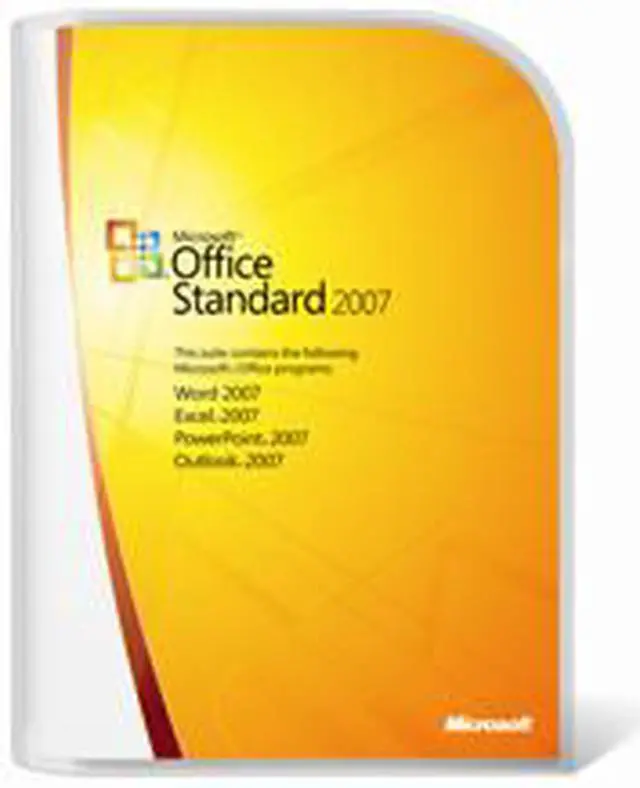 Microsoft Microsoft® Office Standard 2007