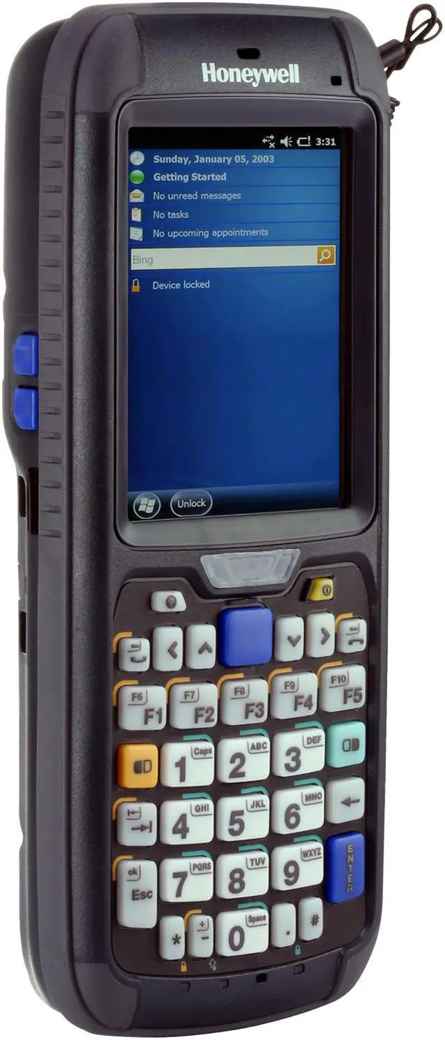 Alt view image 3 of 3 - Honeywell CN75e Numeric-Function Ultra-rugged Handheld Mobile Computer - 1.5GHz Dual Core/2GB RAM/16GB Flash/WEH6.5/Bluetooth with Camera - CN75EN7KC00W1110