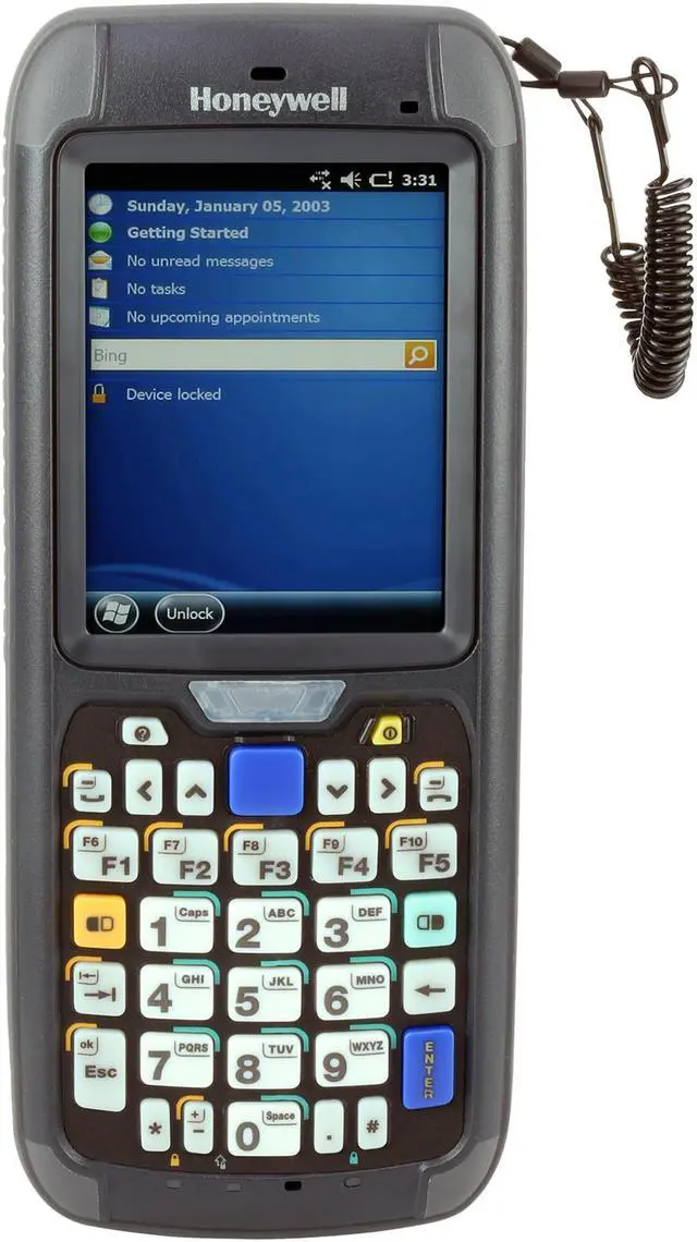 Alt view image 2 of 3 - Honeywell CN75e Numeric-Function Ultra-rugged Handheld Mobile Computer - 1.5GHz Dual Core/2GB RAM/16GB Flash/WEH6.5/Bluetooth with Camera - CN75EN7KC00W1110
