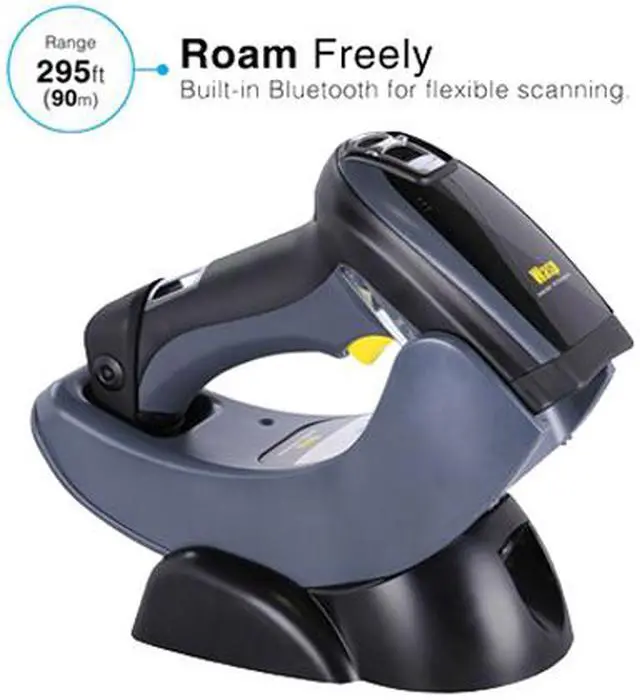 Alt view image 4 of 5 - Wasp Wws750 Wireless 2D Barcode Scanner