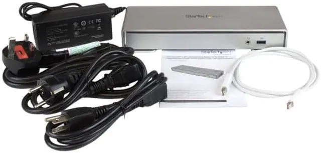 Alt view image 5 of 12 - StarTech.com TB2DOCK4KDHC Thunderbolt 2 Dock - 4K - Laptop Docking Station - Thunderbolt to HDMI / USB 3.0 / Gigabit Ethernet / eSATA