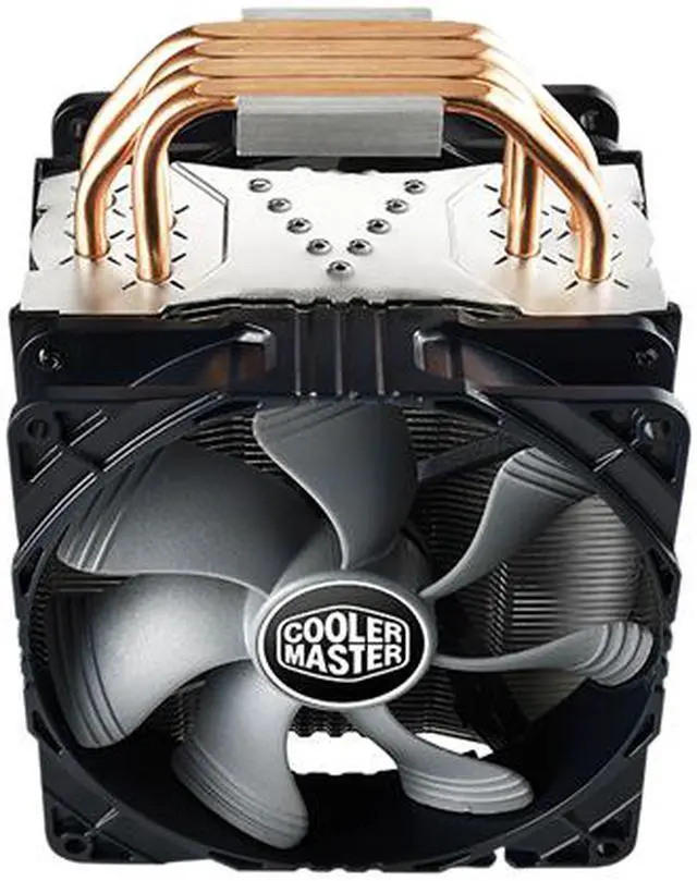 Alt view image 7 of 12 - Cooler Master Hyper 212X - CPU Cooler with Dual 120mm PWM Fan