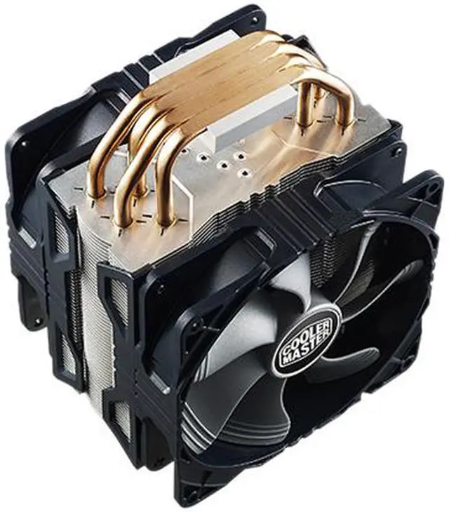 Alt view image 8 of 12 - Cooler Master Hyper 212X - CPU Cooler with Dual 120mm PWM Fan