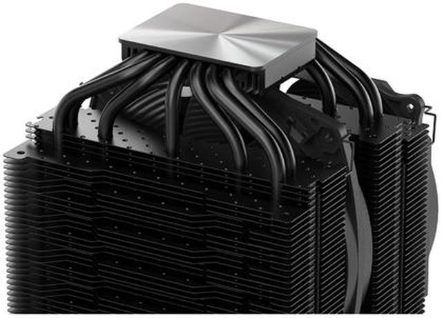 Alt view image 5 of 7 - be quiet! Dark Rock Pro TR4 CPU Air Cooler | 250W TDP | AMD sTRX4 and TR4 Support | Quiet Operation | Airflow Optimized Cooling Fins | Easy Install | Black | BK023