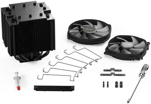 Alt view image 7 of 7 - be quiet! Dark Rock Pro TR4 CPU Air Cooler | 250W TDP | AMD sTRX4 and TR4 Support | Quiet Operation | Airflow Optimized Cooling Fins | Easy Install | Black | BK023