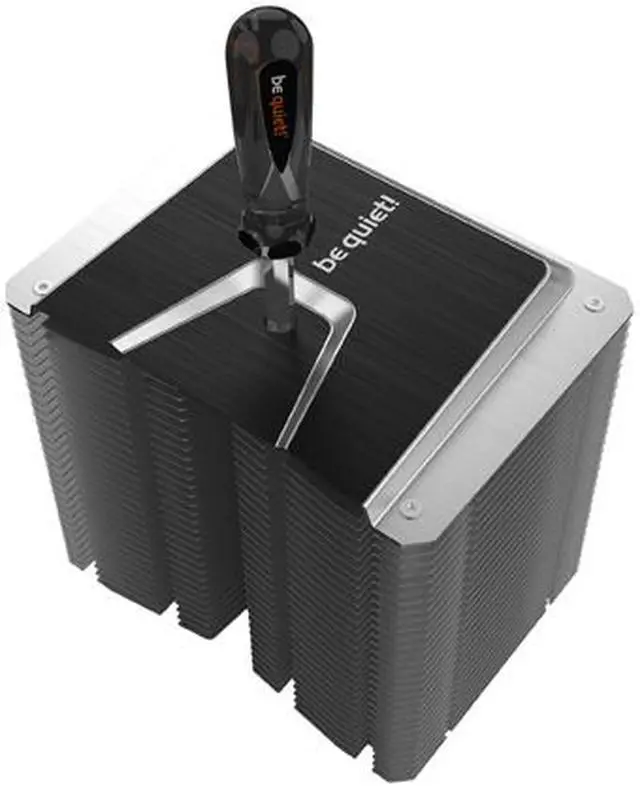 Alt view image 13 of 14 - be quiet! Shadow Rock 3 CPU Air Cooler | 190W TDP | LGA 1700 1200 2066 1150 1151 1155 2011(-3) Square ILM Compatible | Intel and AMD 4/5 Support | Low Noise Cooler | Silver/Black Design | BK004