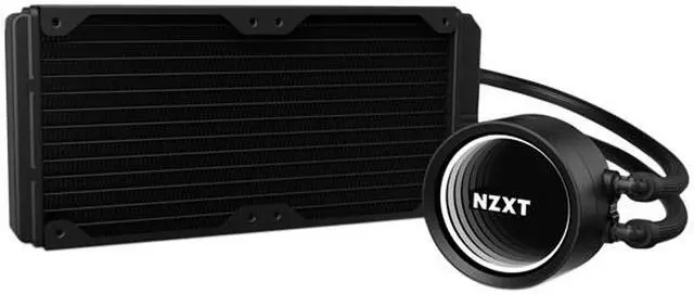 Alt view image 4 of 7 - NZXT Kraken X53 RGB 240mm - RL-KRX53-R1 - AIO RGB CPU Liquid Cooler - Rotating Infinity Mirror Design - Powered By CAM V4 - RGB Connector - Aer RGB V2 120mm Radiator Fans LGA 1700 Compatible