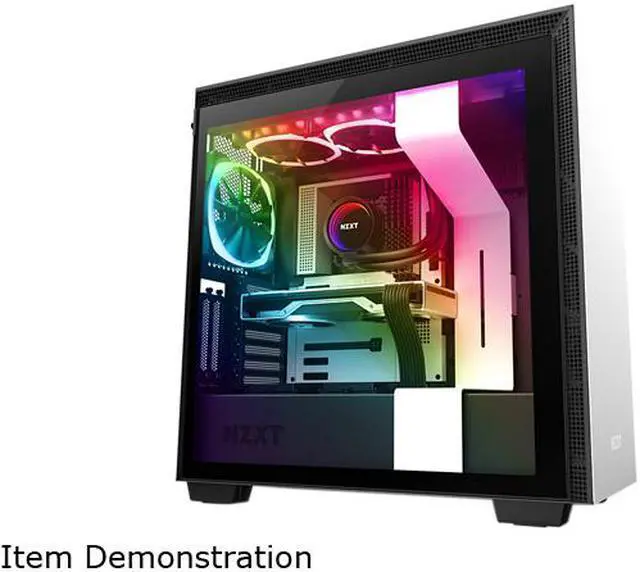 Alt view image 6 of 7 - NZXT Kraken X53 RGB 240mm - RL-KRX53-R1 - AIO RGB CPU Liquid Cooler - Rotating Infinity Mirror Design - Powered By CAM V4 - RGB Connector - Aer RGB V2 120mm Radiator Fans LGA 1700 Compatible