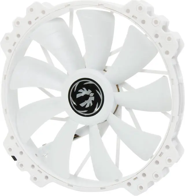 Alt view image 2 of 5 - BitFenix Spectre PRO ALL WHITE Blue LED 200mm Case Fan