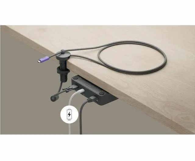 Alt view image 5 of 6 - Logitech Extend BYOD Connection Device, 4K Single-Cable USB-C for Android Meeting Rooms 952-000188