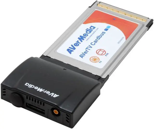 Main image of AVerMedia MTVCARDBUS Laptop TV Tuner/PVR CardBus