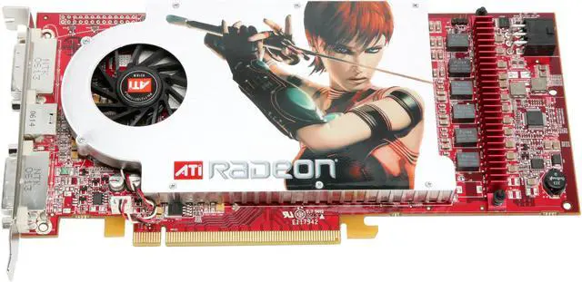 Alt view image 2 of 4 - SAPPHIRE Radeon X1900GT 256MB GDDR3 PCI Express x16 CrossFireX Support Graphics Card 100189L