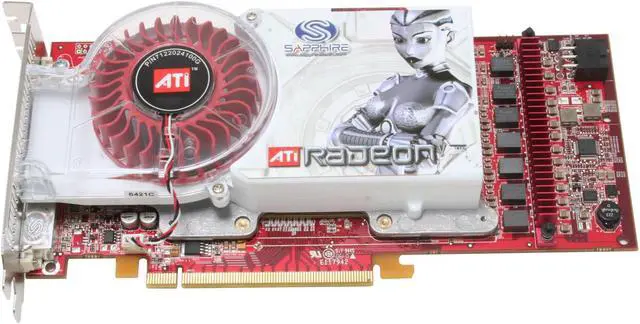 Alt view image 2 of 7 - SAPPHIRE Radeon X1900XT 512MB GDDR3 PCI Express x16 Graphics Card 100149L