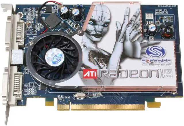 Alt view image 2 of 6 - SAPPHIRE Radeon X1650PRO 256MB GDDR3 PCI Express x16 CrossFireX Support Graphics Card 100164L
