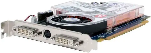 Main image of SAPPHIRE Radeon X1650PRO 256MB GDDR3 PCI Express x16 CrossFireX Support Graphics Card 100164L
