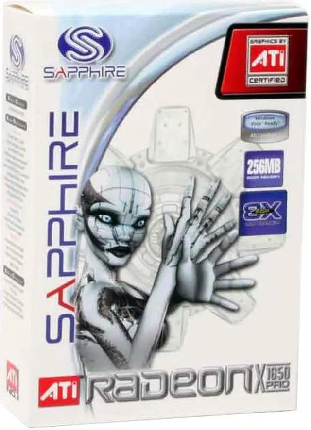 Alt view image 6 of 6 - SAPPHIRE Radeon X1650PRO 256MB GDDR3 AGP 4X/8X Graphics Card 100174L