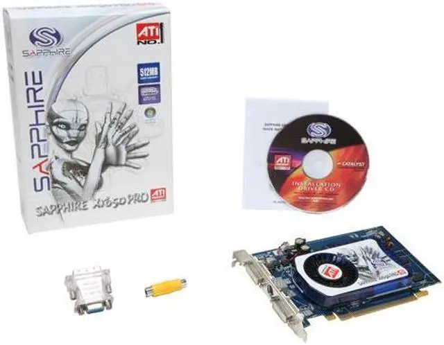 Alt view image 5 of 5 - SAPPHIRE Radeon X1650PRO 512MB GDDR2 PCI Express x16 Graphics Card 100165L