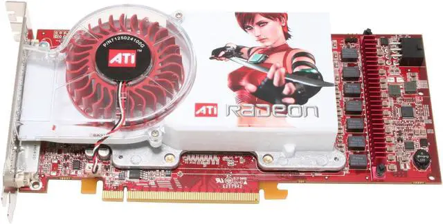Alt view image 2 of 7 - SAPPHIRE Radeon X1950XT 256MB GDDR3 PCI Express x16 CrossFireX Support Graphics Card 100186L