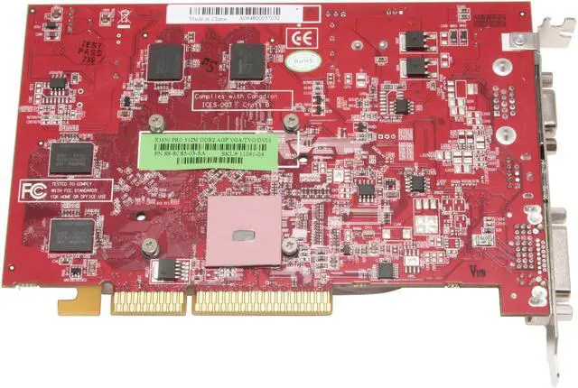Alt view image 4 of 5 - SAPPHIRE Radeon X1650PRO 512MB GDDR2 AGP 4X/8X Graphics Card 100175L