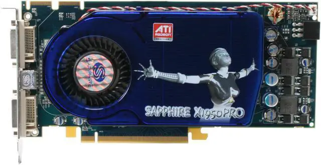 Alt view image 3 of 5 - SAPPHIRE Radeon X1950PRO 512MB GDDR3 PCI Express x16 CrossFireX Support Graphics Card 100196L