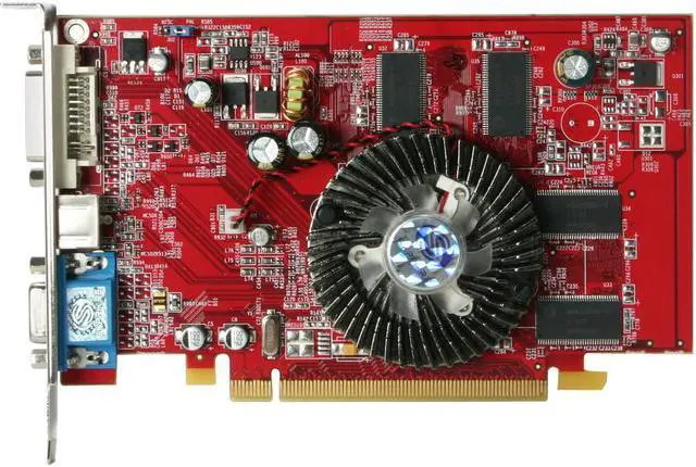 Alt view image 3 of 7 - SAPPHIRE Radeon X1050 256MB DDR PCI Express x16 Graphics Card 100192L