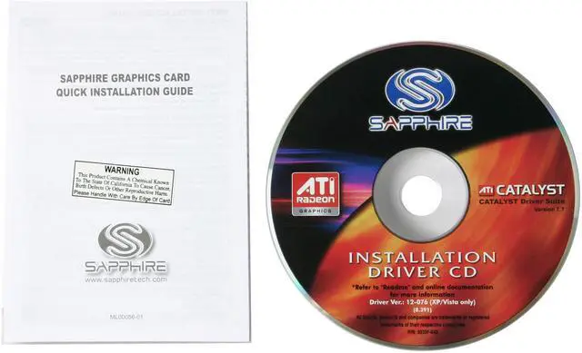 Alt view image 6 of 7 - SAPPHIRE Radeon X1050 256MB DDR PCI Express x16 Graphics Card 100192L