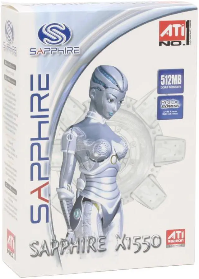 Alt view image 5 of 5 - SAPPHIRE Radeon X1550 512MB GDDR2 PCI Express x16 Graphics Card 100173L