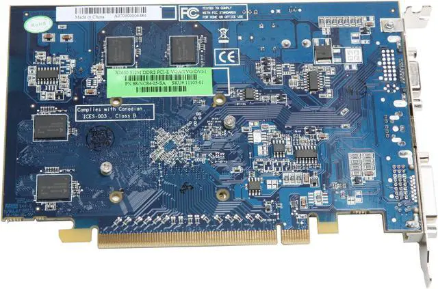 Alt view image 3 of 6 - SAPPHIRE Radeon X1650 512MB GDDR2 PCI Express x16 Graphics Card 100195L