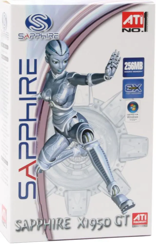 Alt view image 7 of 7 - SAPPHIRE Radeon X1950GT 256MB GDDR3 AGP 8X Graphics Card 100209L