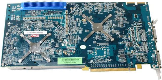 Alt view image 4 of 7 - SAPPHIRE Dual X1950PRO 1GB GDDR3 PCI Express x16 CrossFireX Support Graphics Card 100202SR