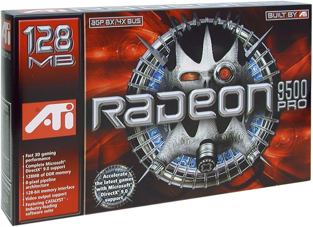 ATI 100434102 Radeon 9500PRO 128MB 128-bit Video Card - Newegg.com