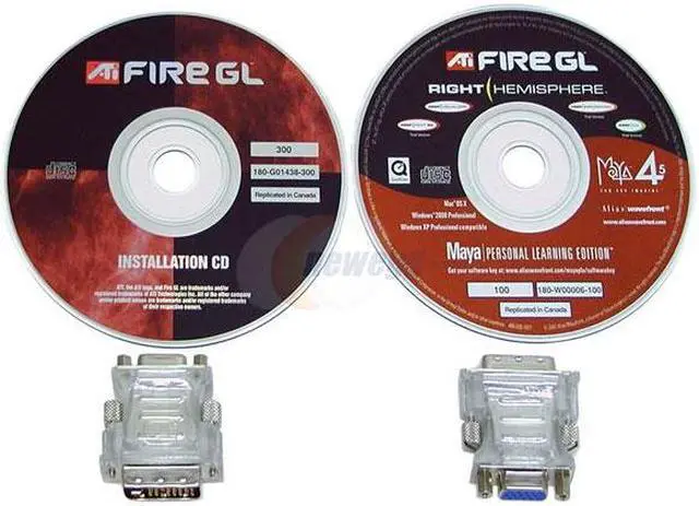 Alt view image 3 of 4 - AMD FireGL 9700 FireGL X1-256p 256MB 256-bit DDR AGP Pro 4X/8X Graphics Card
