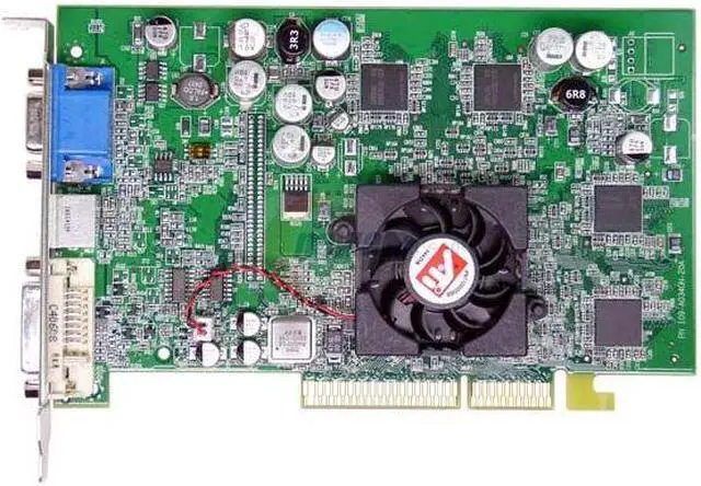 Alt view image 2 of 3 - SAPPHIRE Radeon 9600XT 128MB DDR AGP 4X/8X Graphics Card RADEON 9600XT 128M - OEM