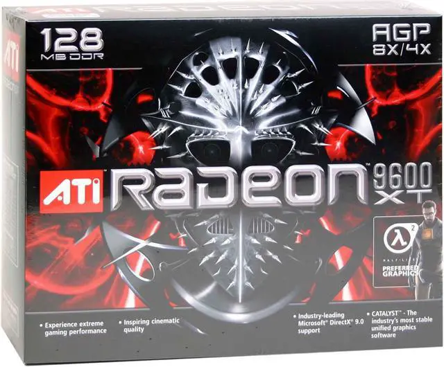 Alt view image 5 of 5 - ATI RADEON 9600XT 128MB Radeon 9600XT 128MB 128-bit DDR AGP 4X/8X Video Card