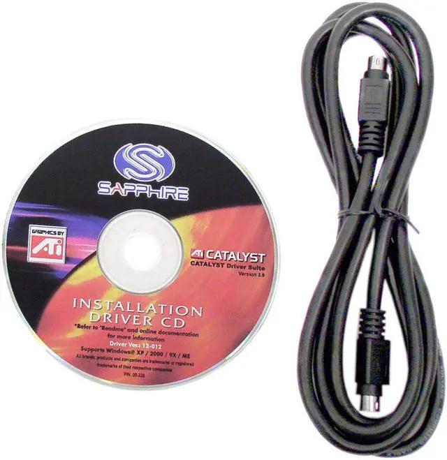 Alt view image 4 of 4 - SAPPHIRE Radeon 9600XT 256MB DDR AGP 4X/8X Graphics Card RADEON 9600XT 256M - OEM