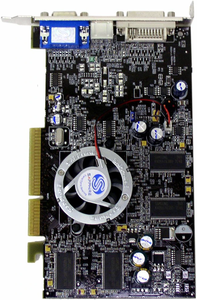SAPPHIRE ATLANTIS RADEON 9600XT 100575L-BK Radeon 9600XT 256MB 128-bit ...