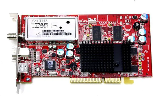 Alt view image 2 of 5 - ATI 100-714116 Radeon 9600 128MB 128-bit DDR AGP 4X/8X All-in-Wonder Video Card