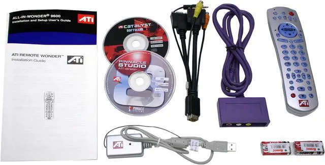 Alt view image 4 of 5 - ATI 100-714116 Radeon 9600 128MB 128-bit DDR AGP 4X/8X All-in-Wonder Video Card