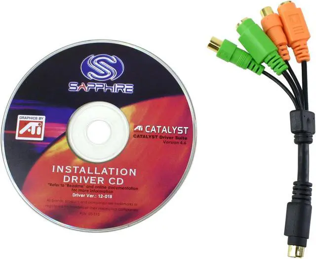 Alt view image 5 of 5 - SAPPHIRE Radeon X600PRO 128MB DDR PCI Express x16 Graphics Card 100587