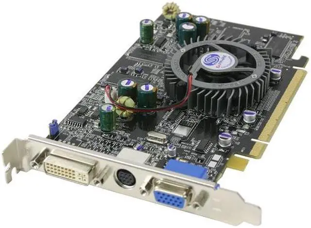 Main image of SAPPHIRE Radeon X600PRO 128MB DDR PCI Express x16 Graphics Card 100587
