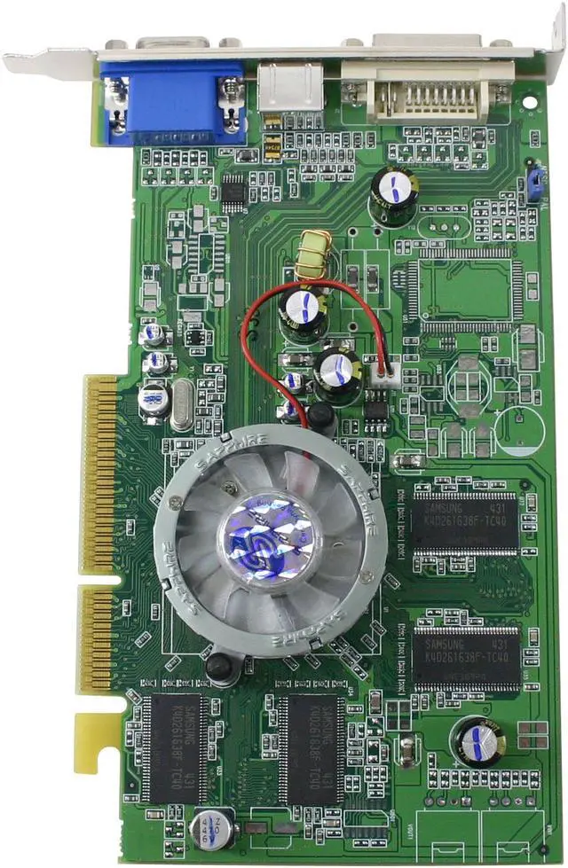 Alt view image 2 of 4 - SAPPHIRE Radeon 9600 Pro Advantage 100561 GR Radeon 9600PRO 128MB 128-bit DDR AGP 4X/8X Video Card - OEM