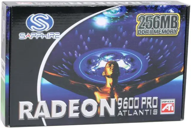Alt view image 7 of 7 - SAPPHIRE Radeon 9600PRO 256MB GDDR2 AGP 4X/8X Graphics Card 100562L-GN