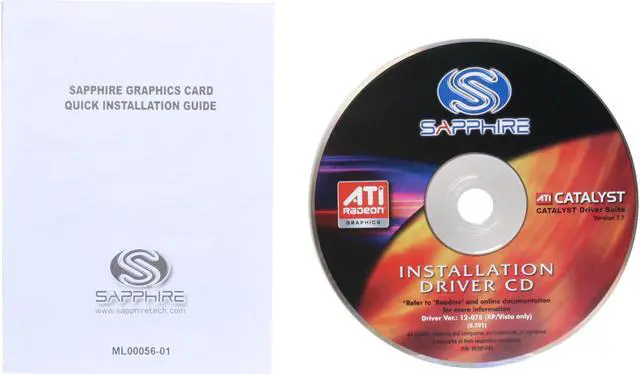 Alt view image 6 of 7 - SAPPHIRE Radeon 9600PRO 256MB GDDR2 AGP 4X/8X Graphics Card 100562L-GN